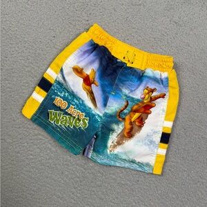 Kids vintage y2k Disney Winnie the‎ Pooh Swim Trunks